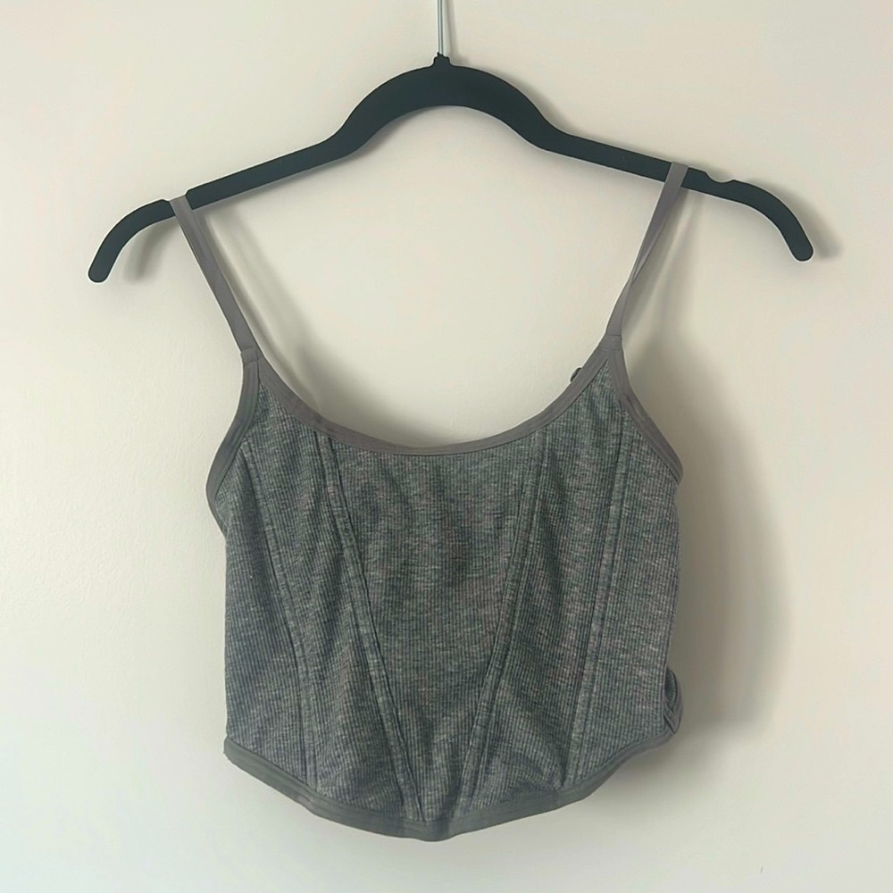 Colsie for Targetgray bustier wired  tank top